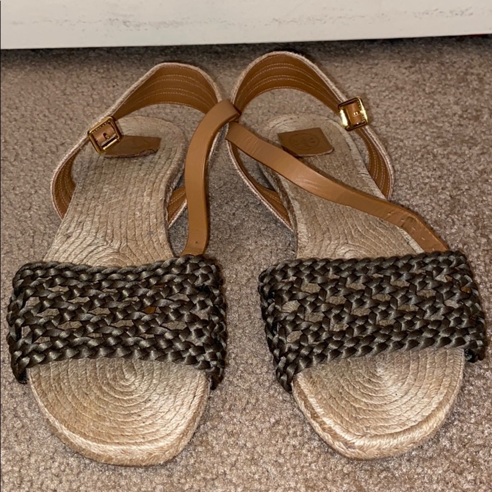 Tory Burch Two tone sandals